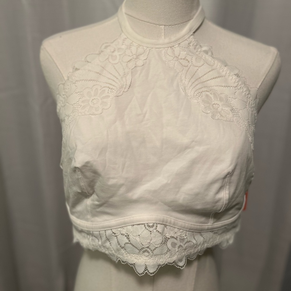 NWT!  White bralette